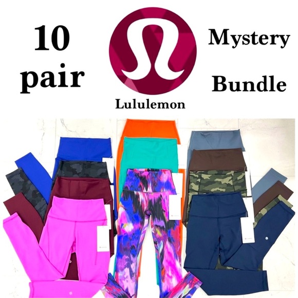 10 pair LULULEMON Mystery Pack! - Picture 1 of 7